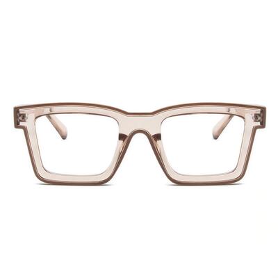 Bronte Braune Quadratische Brille