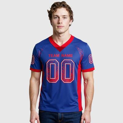 Custom Varsity Football Jerseys – Drift-Inspired, Stitched Lettering Designed for Student Athletes