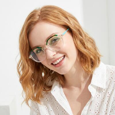 Berkeley Clear Geometric Glasses