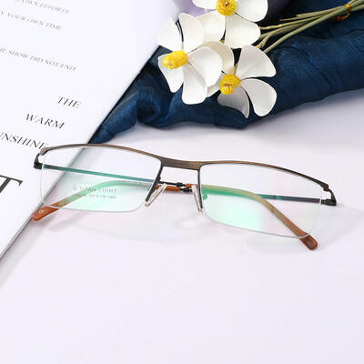 Benjaia Gray Browline Glasses