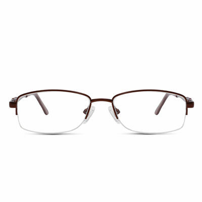 Salome Purple Browline Glasses