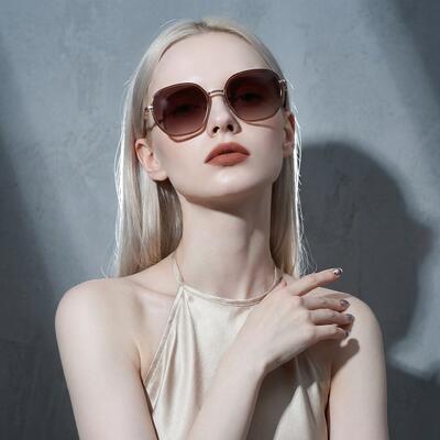 Joshua Braune Runde Sonnenbrille