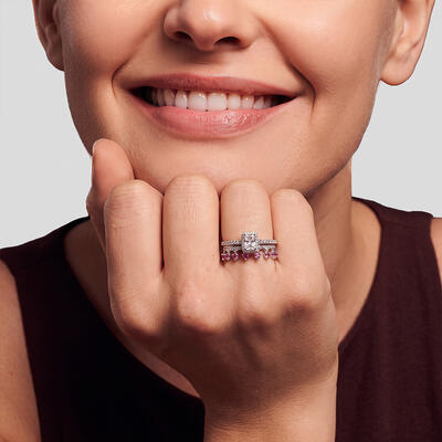 "The Center of It All" Stackable Ring Set