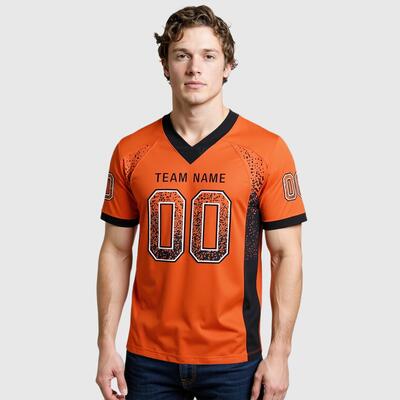 Street-Style Football Jerseys – Breathable Fabric, Personalized Graphics Great for Pickup Games
