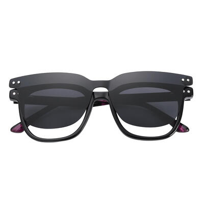Sophia Schwarze Quadratische Brille