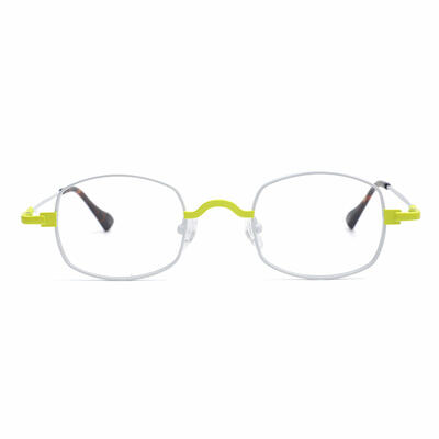 Octave Weiße Quadratische Brille
