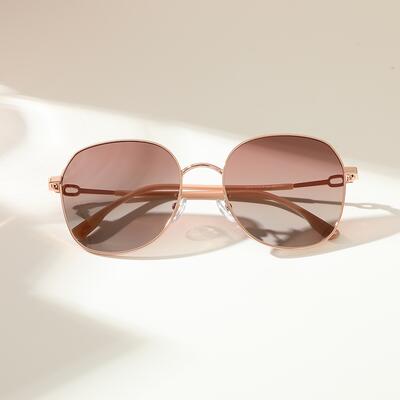 Nathan Silver Square Sunglasses