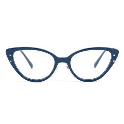Wright Lunettes Cat Eye Bleues