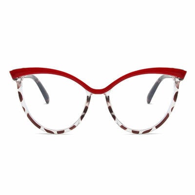 Bing Lunettes Cat Eye Rouges
