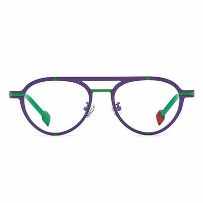 Finn Purple Aviator Glasses