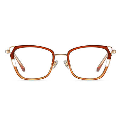 Omar Brown Cat Eye Glasses