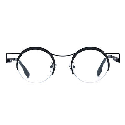 Christie Schwarze Runde Brille