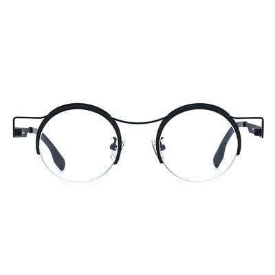 Christie Schwarze Runde Brille