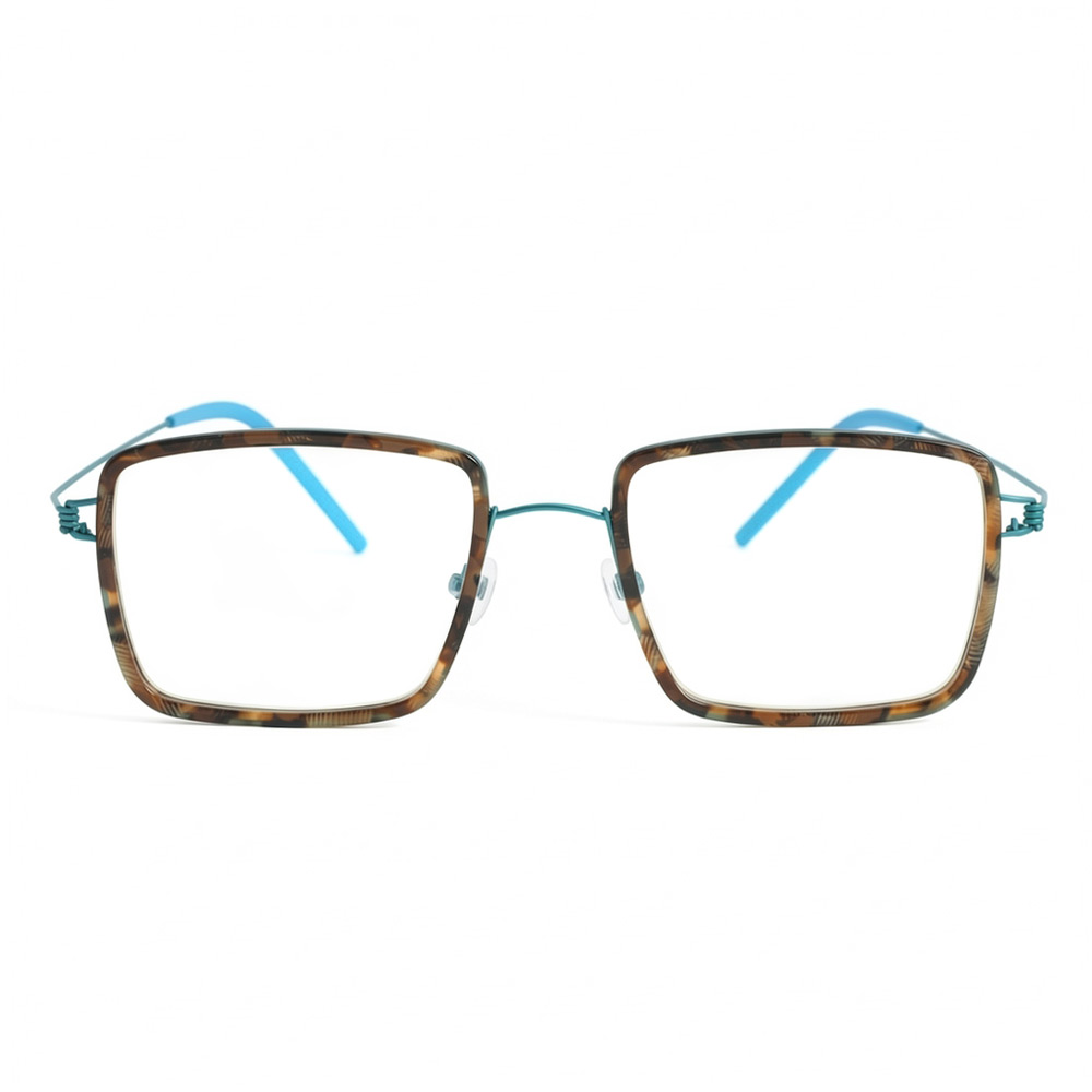 Evans Tortoise Square Glasses