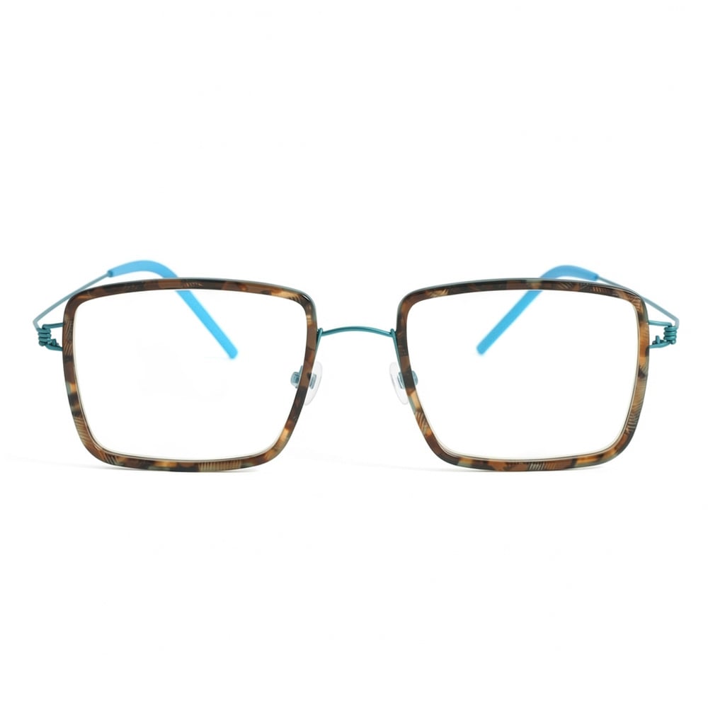 Evans Tortoise Square Glasses