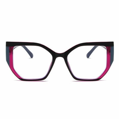Gloria Schwarze Cat Eye Brille