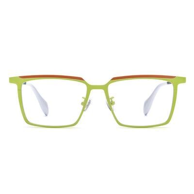 Pond Lunettes Carrées Jaunes