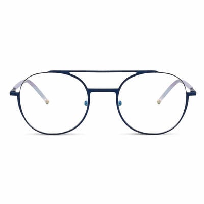 Alicaa Blue Aviator Glasses