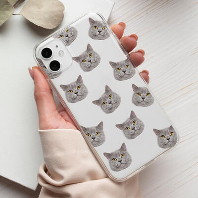 Customized Gift] Customized Mobile Phone Case Hand-painted Couple Portraits Like Comics - Shop Mr. Gift Phone Cases - Pinkoi