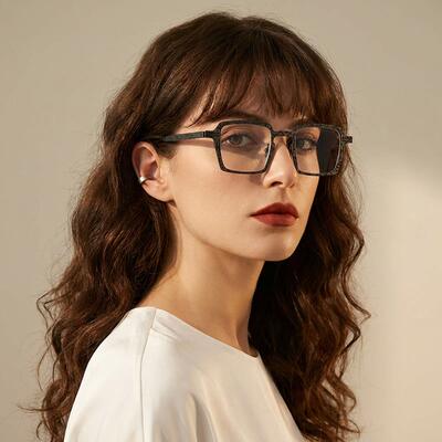 Fanny Gray Square Glasses