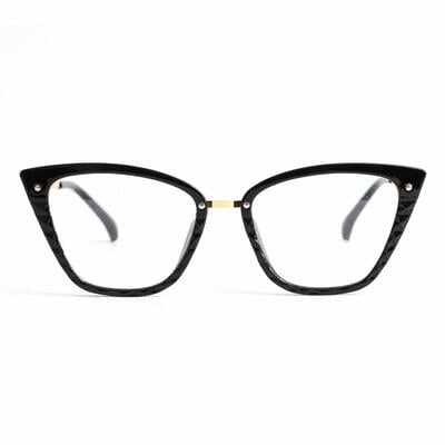 Daphne Black Cat Eye Glasses