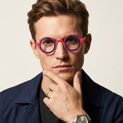 Bruno Pink Round Glasses