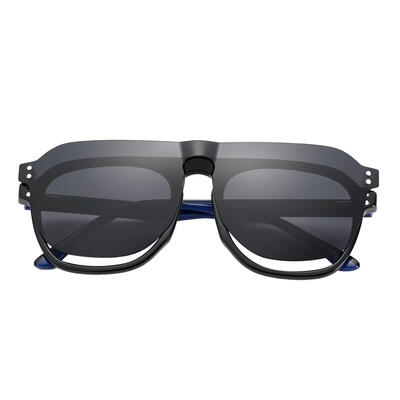 Olivia Schwarze Quadratische Brille