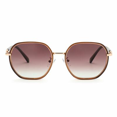 Joshua Braune Runde Sonnenbrille