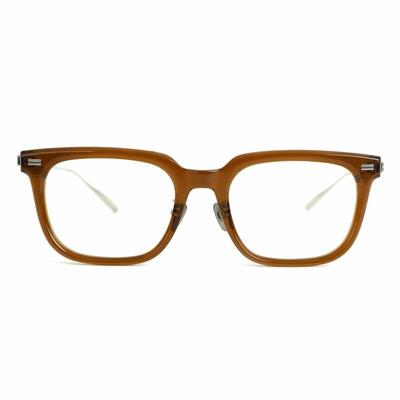 Clark Lunettes Carrées Marron