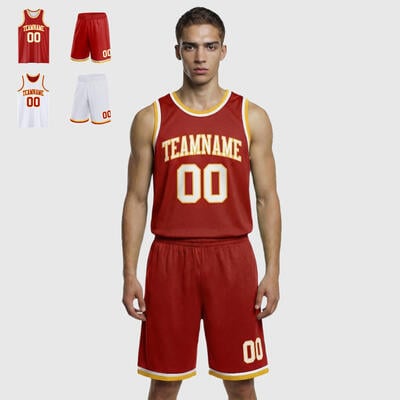 Custom Reversible Basketball Jersey - Comfort Fit for Club Squads & Friendly Competitions