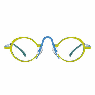 Stowe Yellow Round Glasses