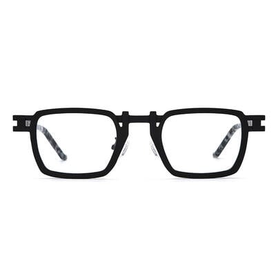 Jeremy Black Square Glasses