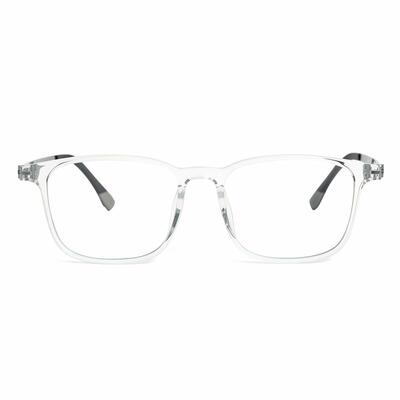 Sophie Lunettes Rectangulaires Transparentes