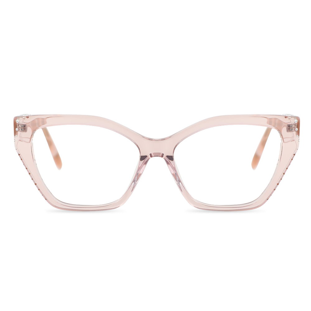 Guinevere Champagne Cat Eye Glasses