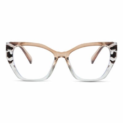 Kristin Champagne Cat Eye Glasses