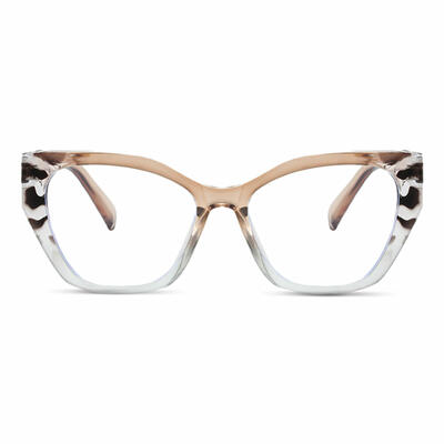 Kristin Champagne Cat Eye Glasses