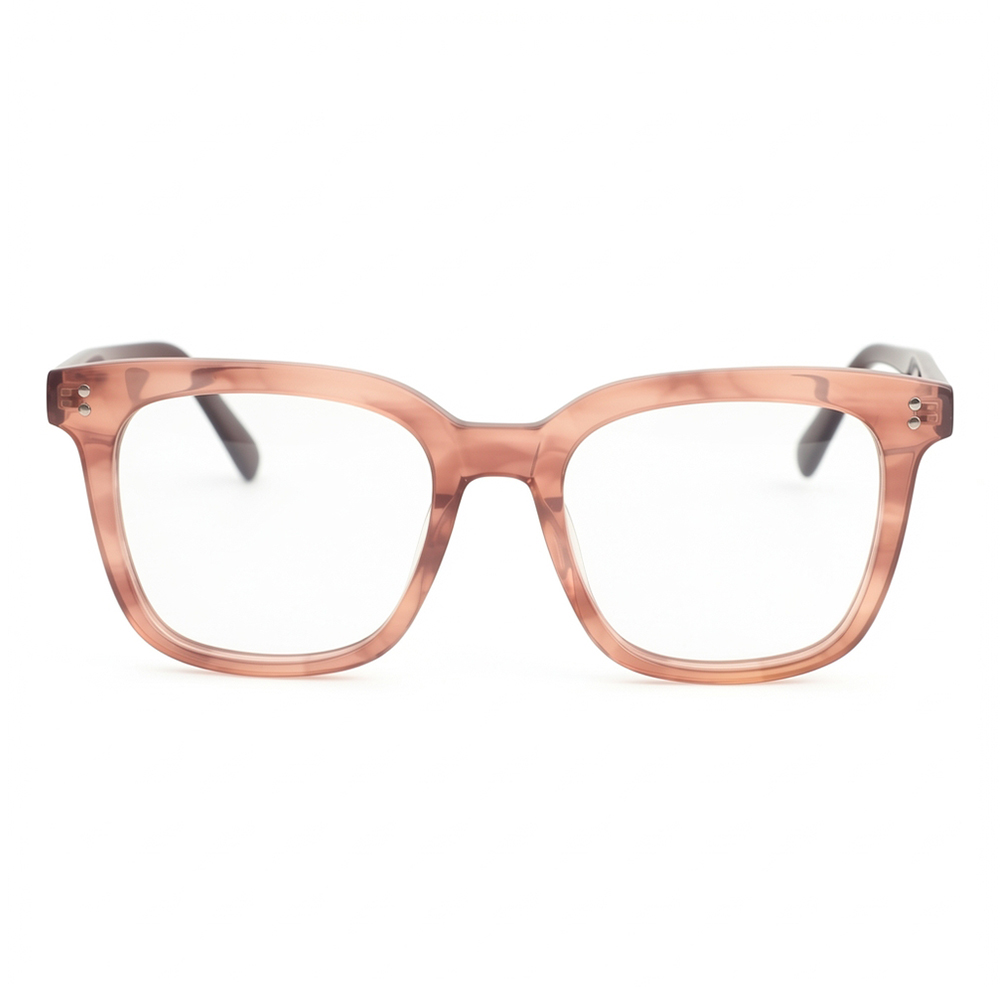 Victoria Pink Square Glasses