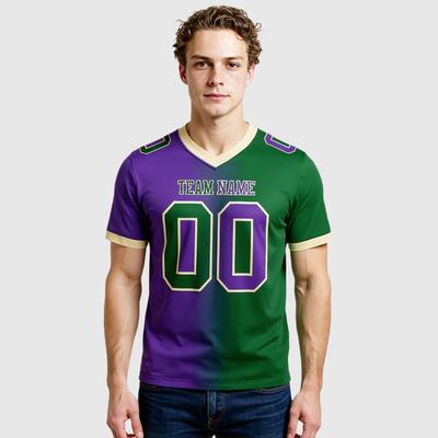 Luxury Gradient Football Jerseys Premium Mesh & High-End Finish For Fashionable Teamwear