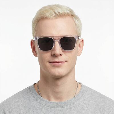 Lynes Transparente Pilot Sonnenbrille