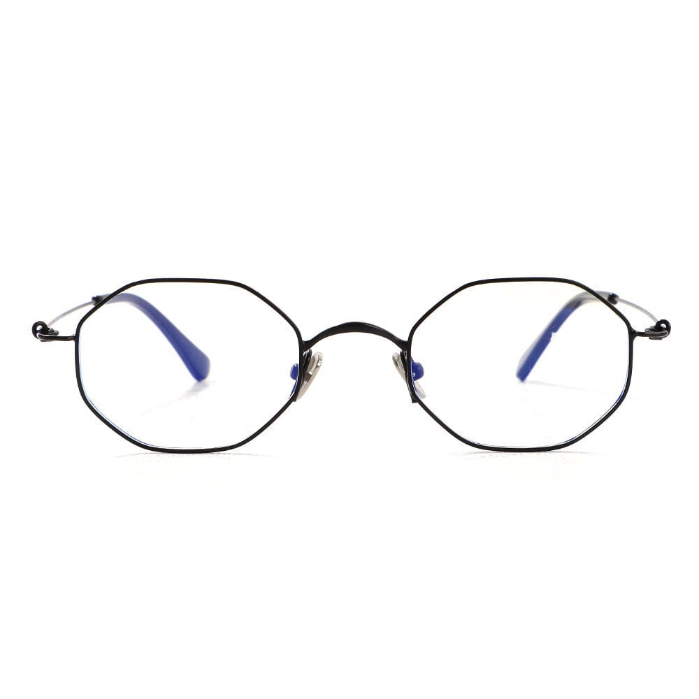 Monroe Black Geometric Glasses