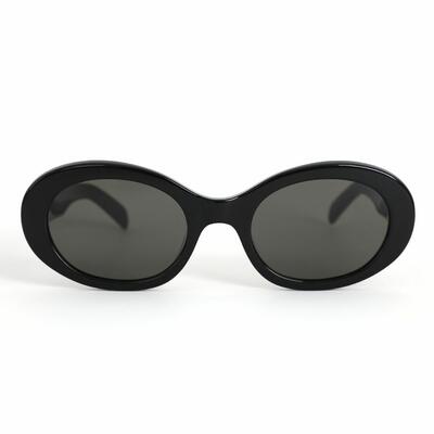 Jones Lunettes de soleil Ovales Noires