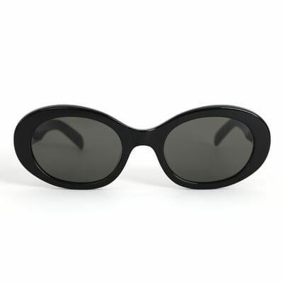 Jones Lunettes de soleil Ovales Noires