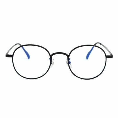 Hayden Black Round Glasses