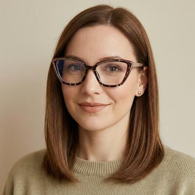 Keynes Tortoise Cat Eye Glasses