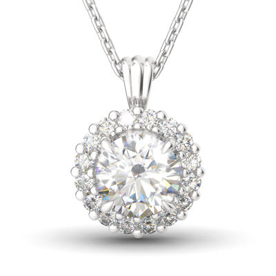 Jeulia Beloved Sterling Silver Necklace