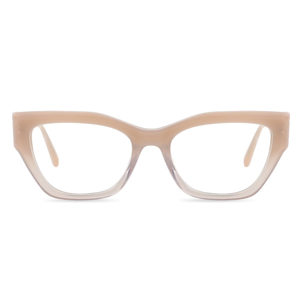 Erin Lunettes Cat Eye Beiges