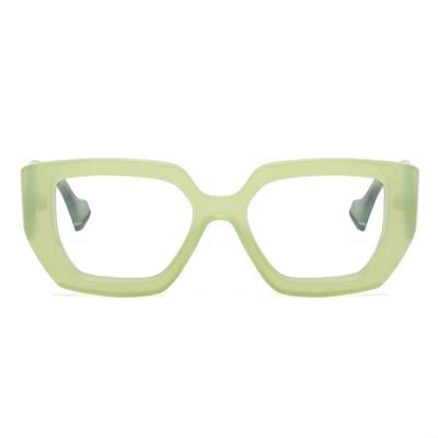 Ceolin Lunettes Rectangulaires Vertes