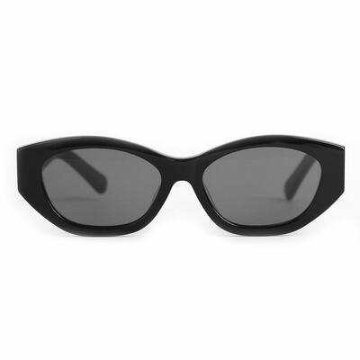 Bryant Lunettes de soleil Ovales Noires
