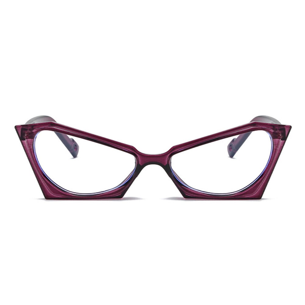 Alvon Purple Cat Eye Glasses