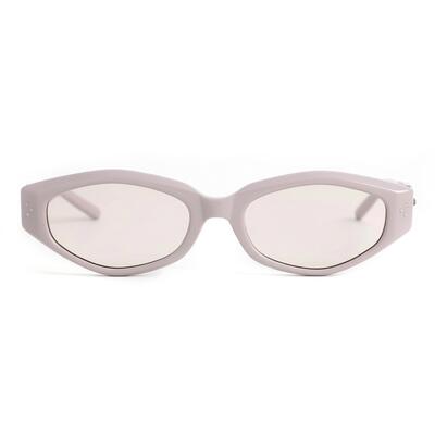 Camila Pink Oval Sunglasses